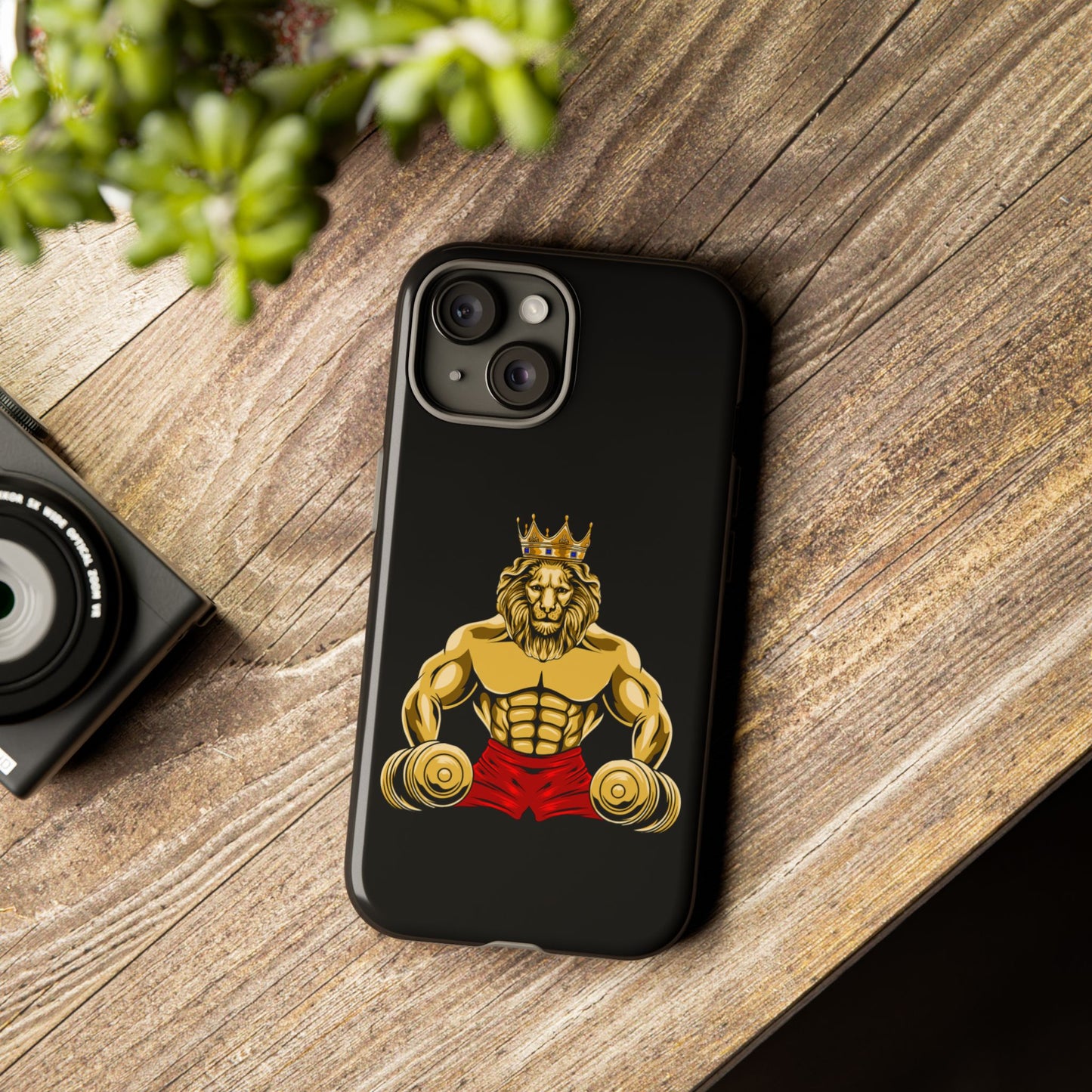 MUSCLE LION (rot) Cover