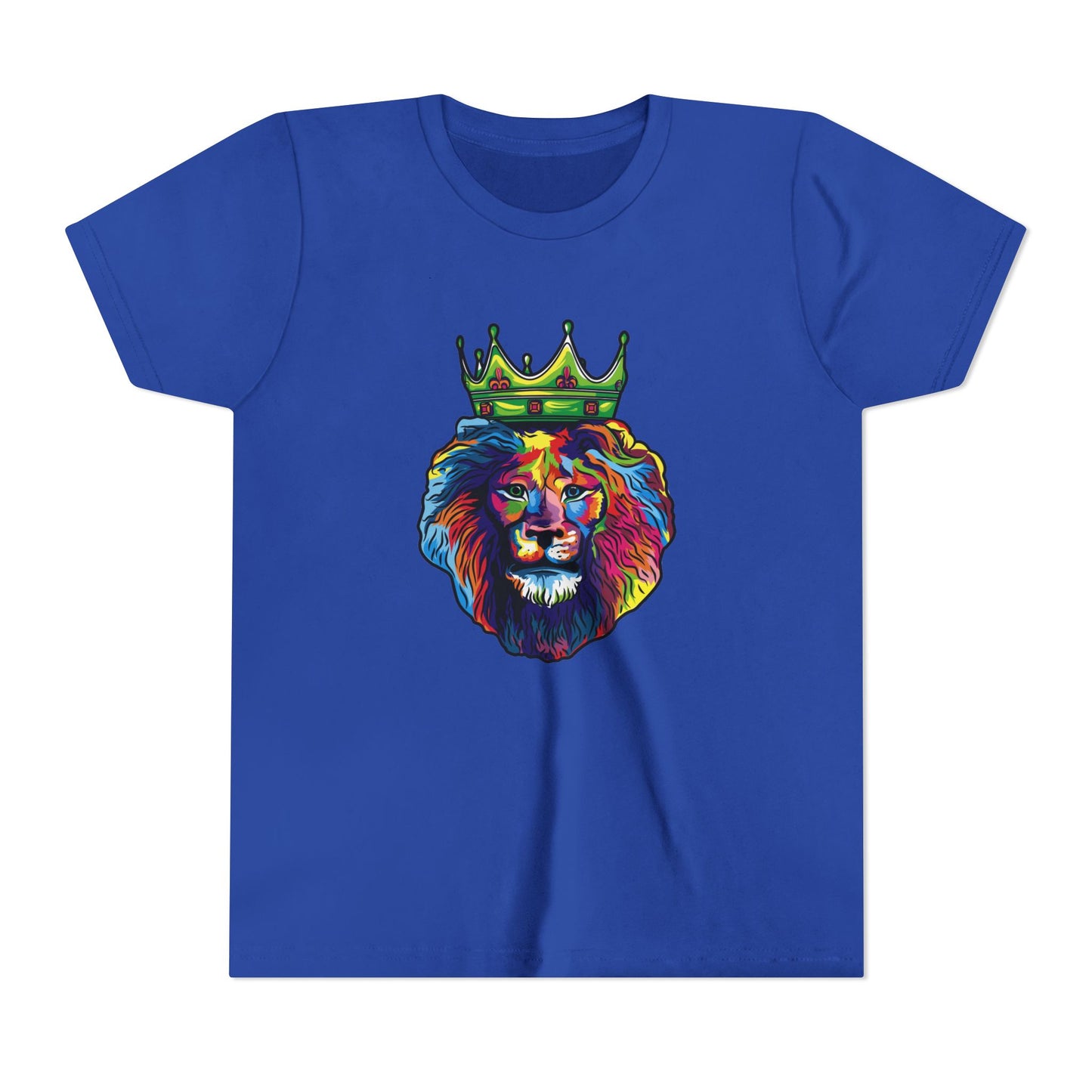 COLOR LION Youth Short Sleeve T-shirt - peace and joy in faith living