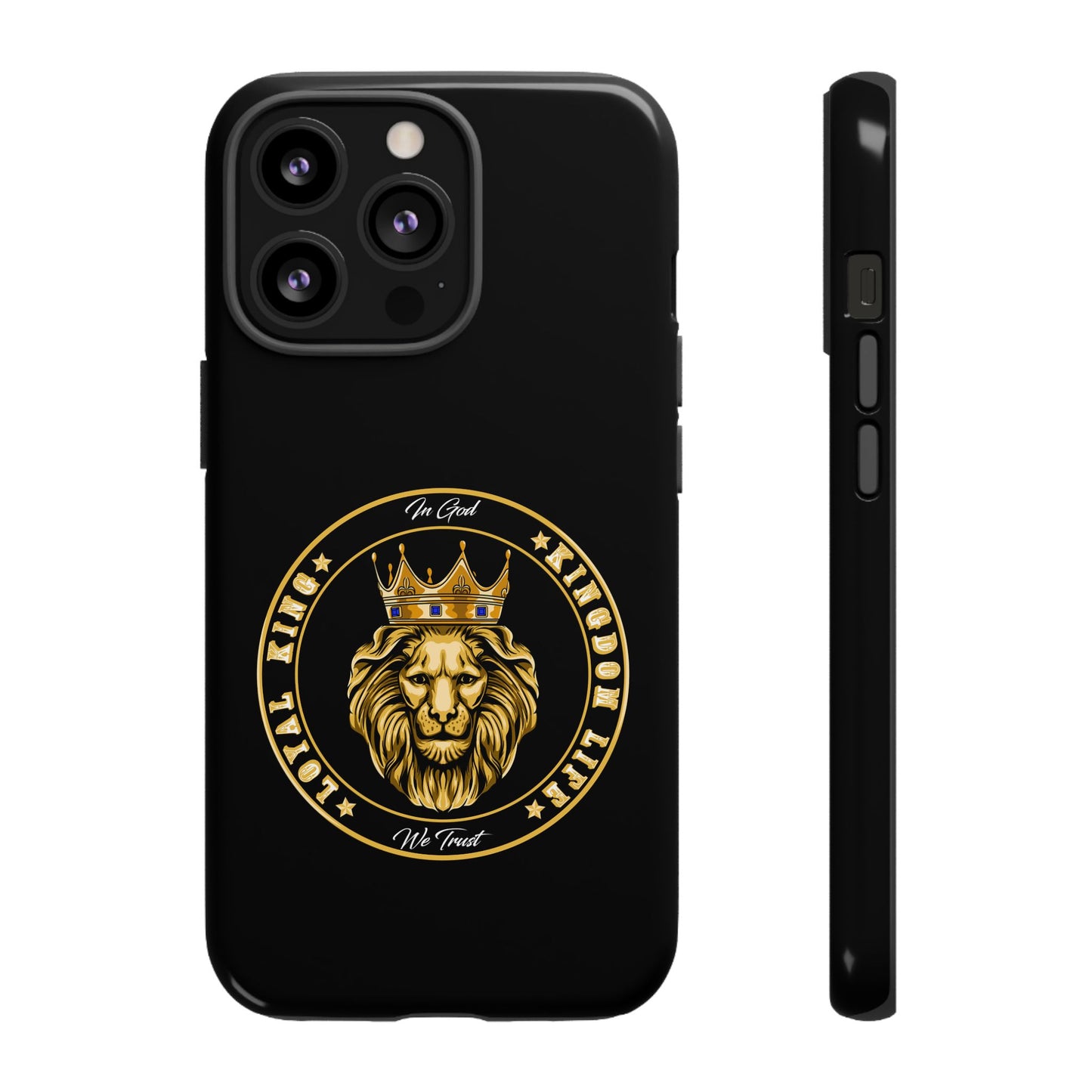 LOYAL KING Cover (black) - loyalty in life is important