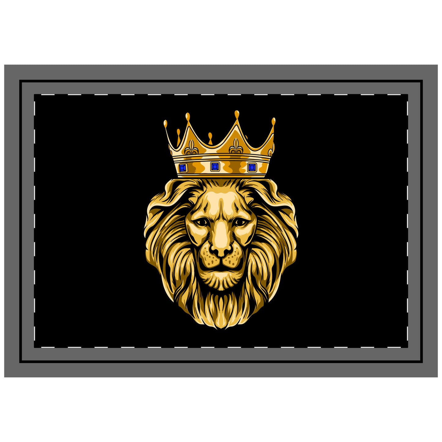 GOLD LION – Pudebetræk med kronet løve | The Original - faithwear