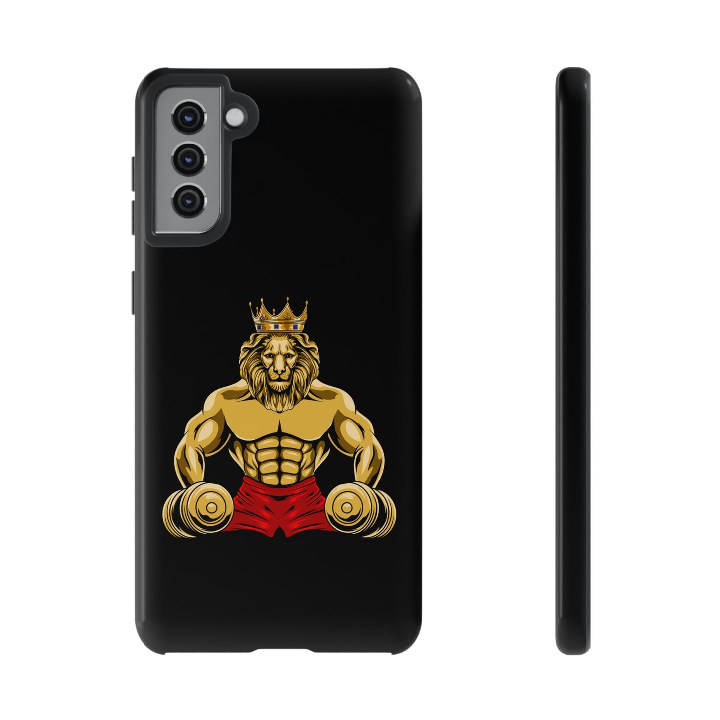 MUSCLE LION (rot) Cover
