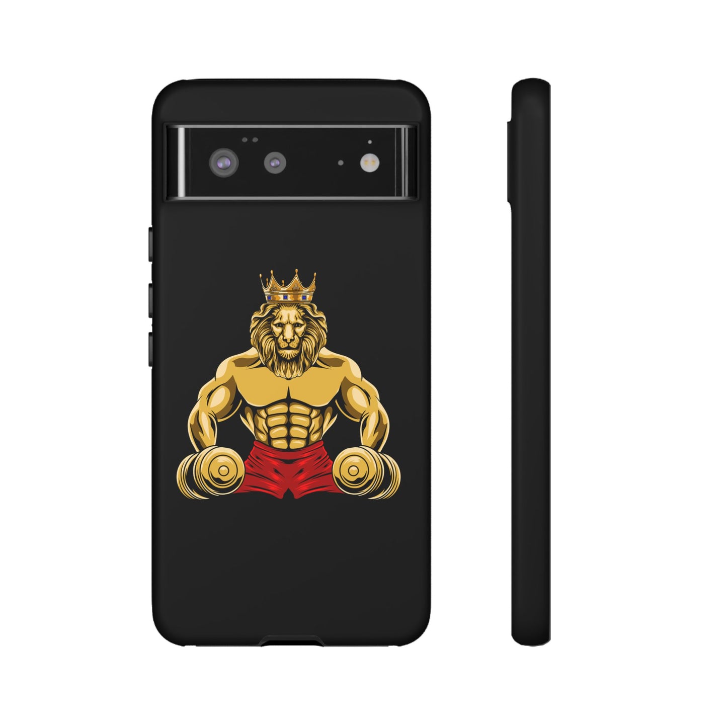 MUSCLE LION (rot) Cover