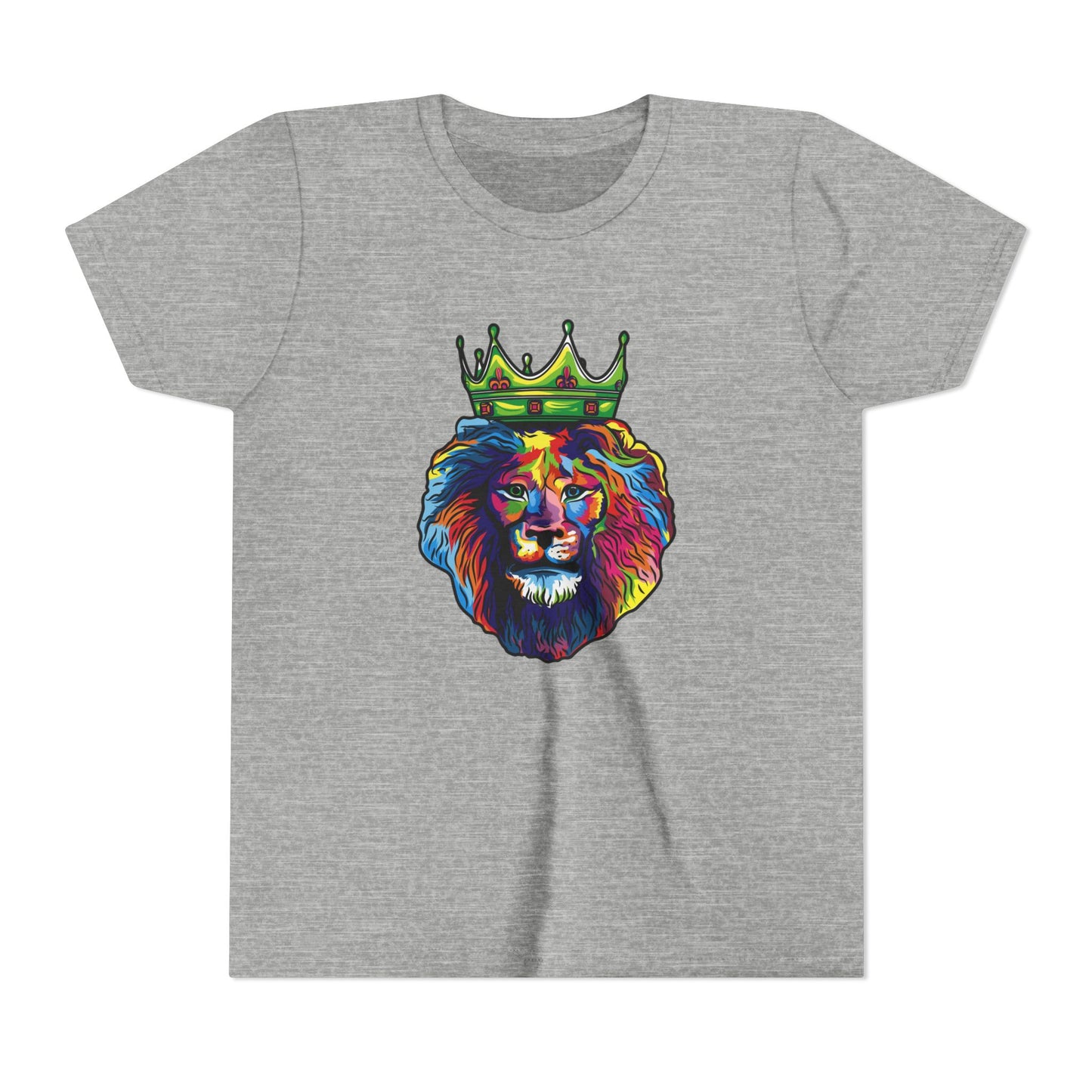 COLOR LION Youth Short Sleeve T-shirt - peace and joy in faith living