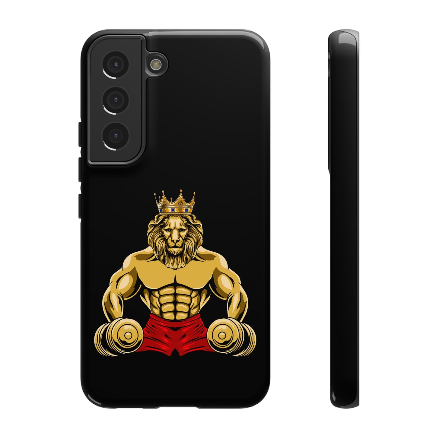 MUSCLE LION (rot) Cover