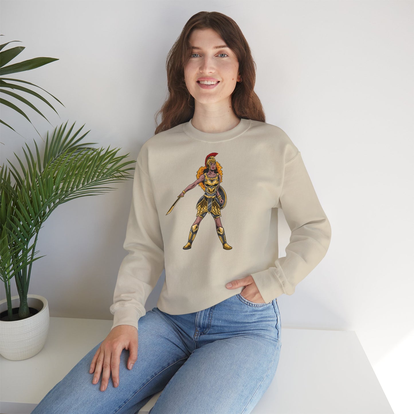 The Woman Of Faith Sweatshirt - For women standing in hope, faith and love through all the seasons of life