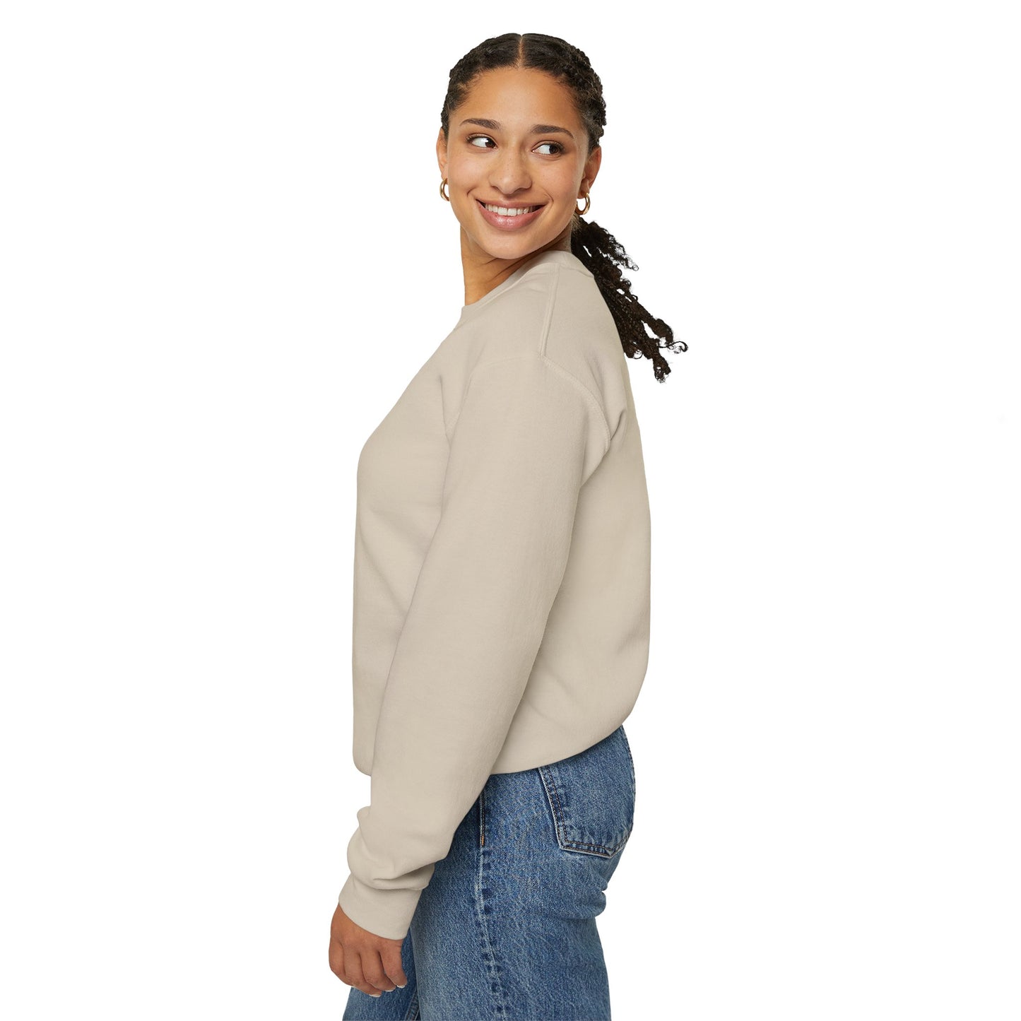 The Woman Of Faith Sweatshirt - For women standing in hope, faith and love through all the seasons of life