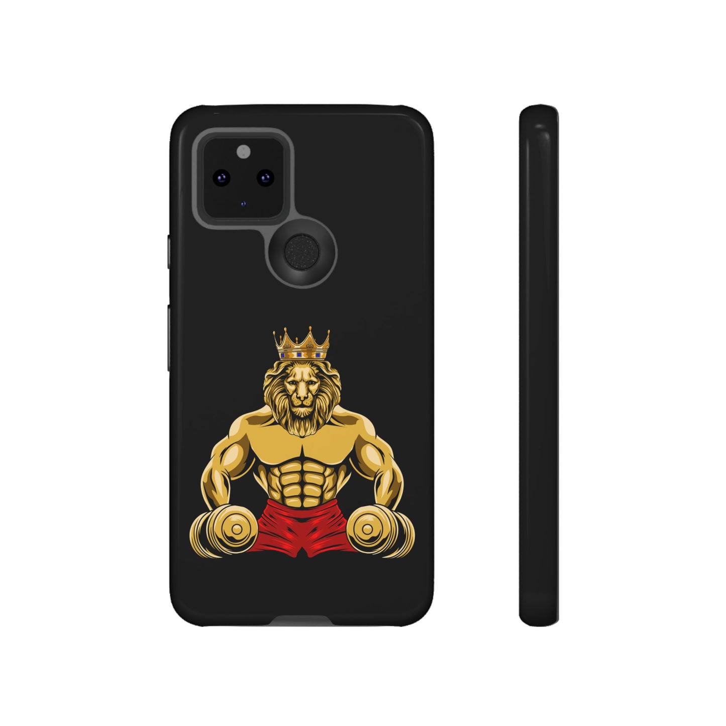 MUSCLE LION (rot) Cover