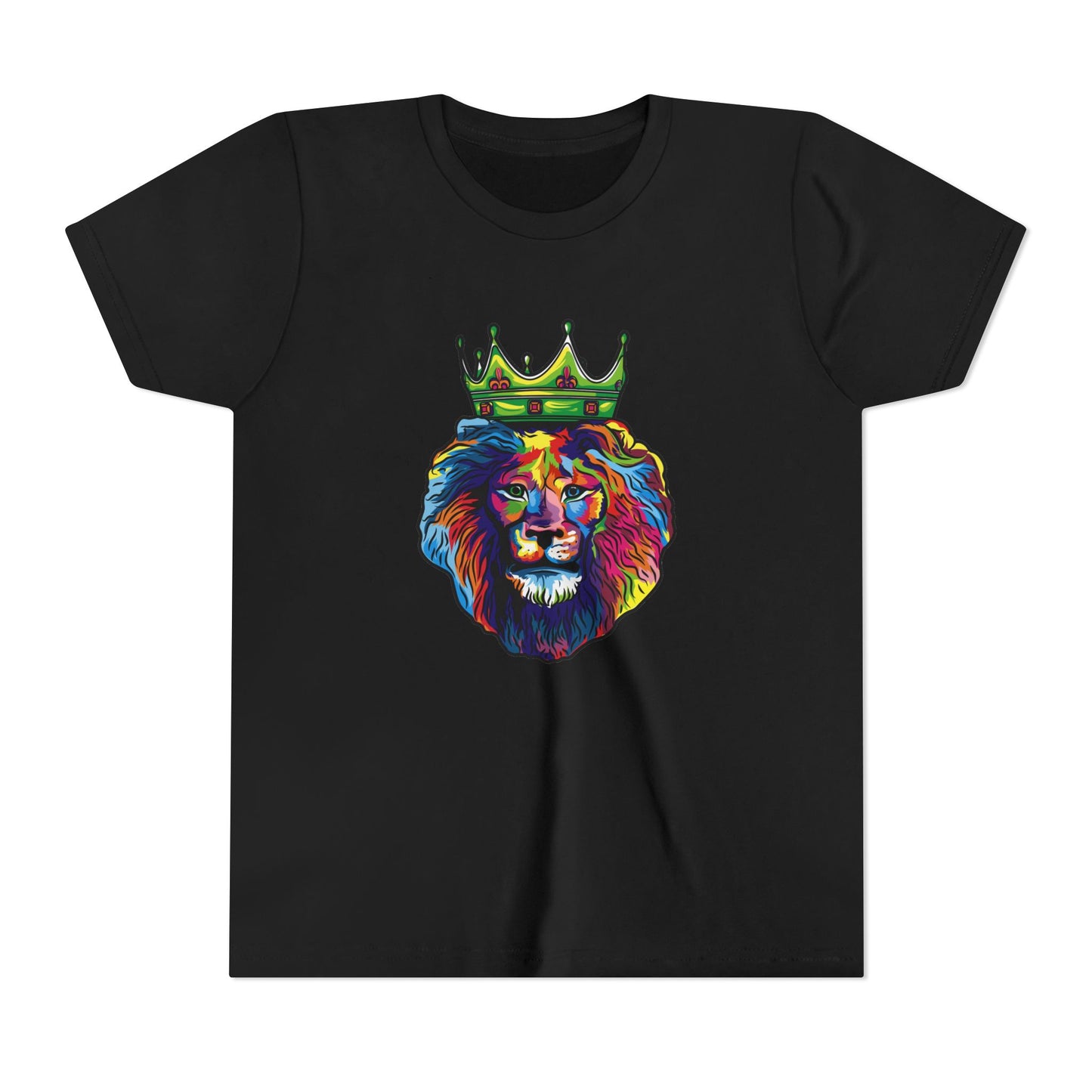 COLOR LION Youth Short Sleeve T-shirt - peace and joy in faith living