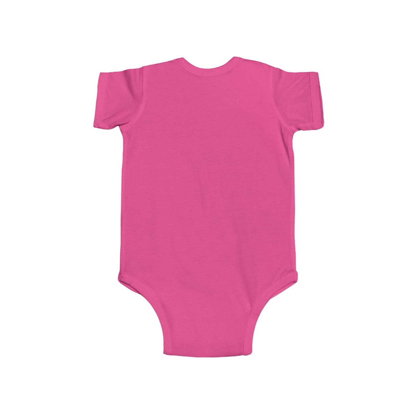 Back view of infant bodysuit with funny message print from The Original