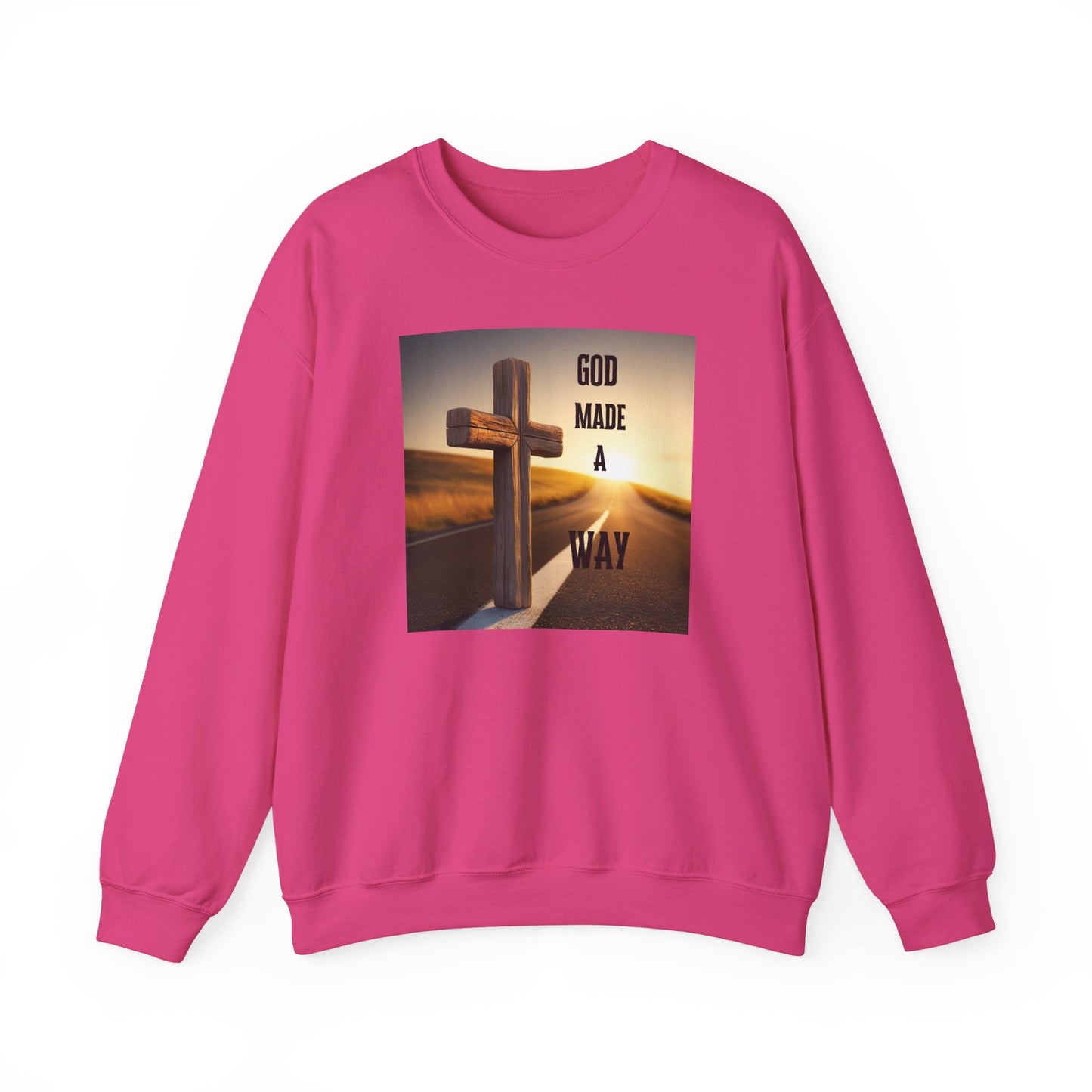 Christian sweatshirt with bold inspirational text – The Original faith wear