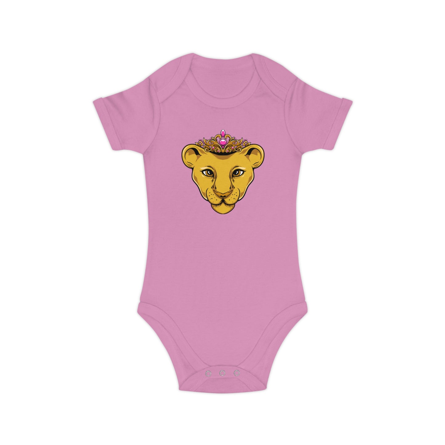 The Original - faithwear PRINCESS onesie for baby girls – soft, breathable and easy to dress.