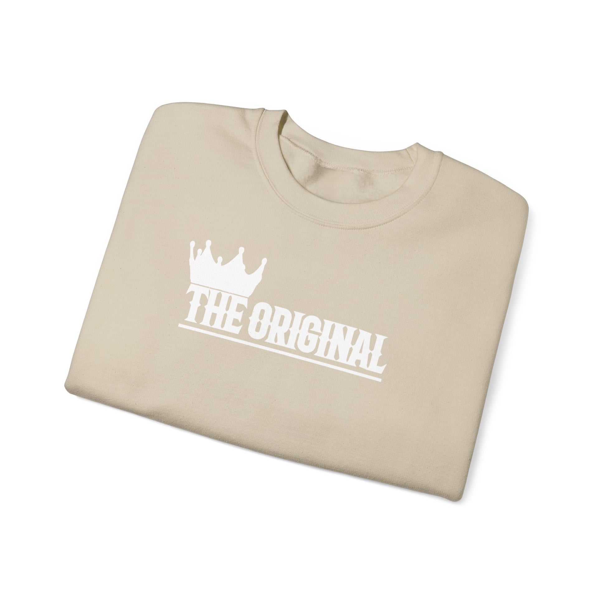 Neatly folded The Original unisex sweatshirt with clean branding