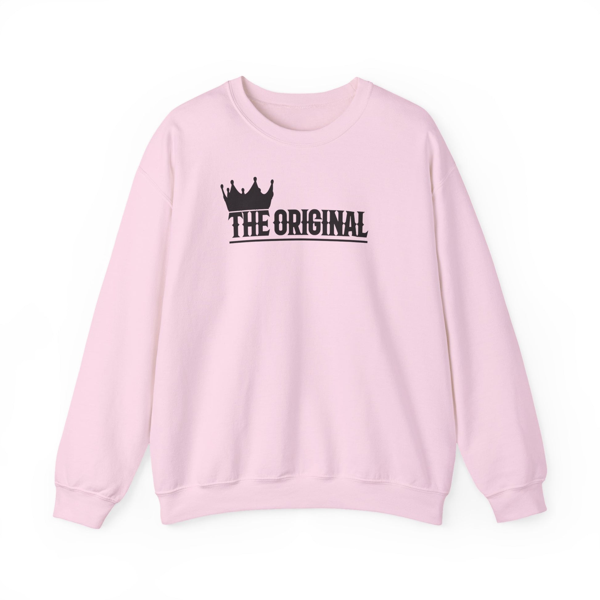 front view showing subtle black imprinted The Original logo