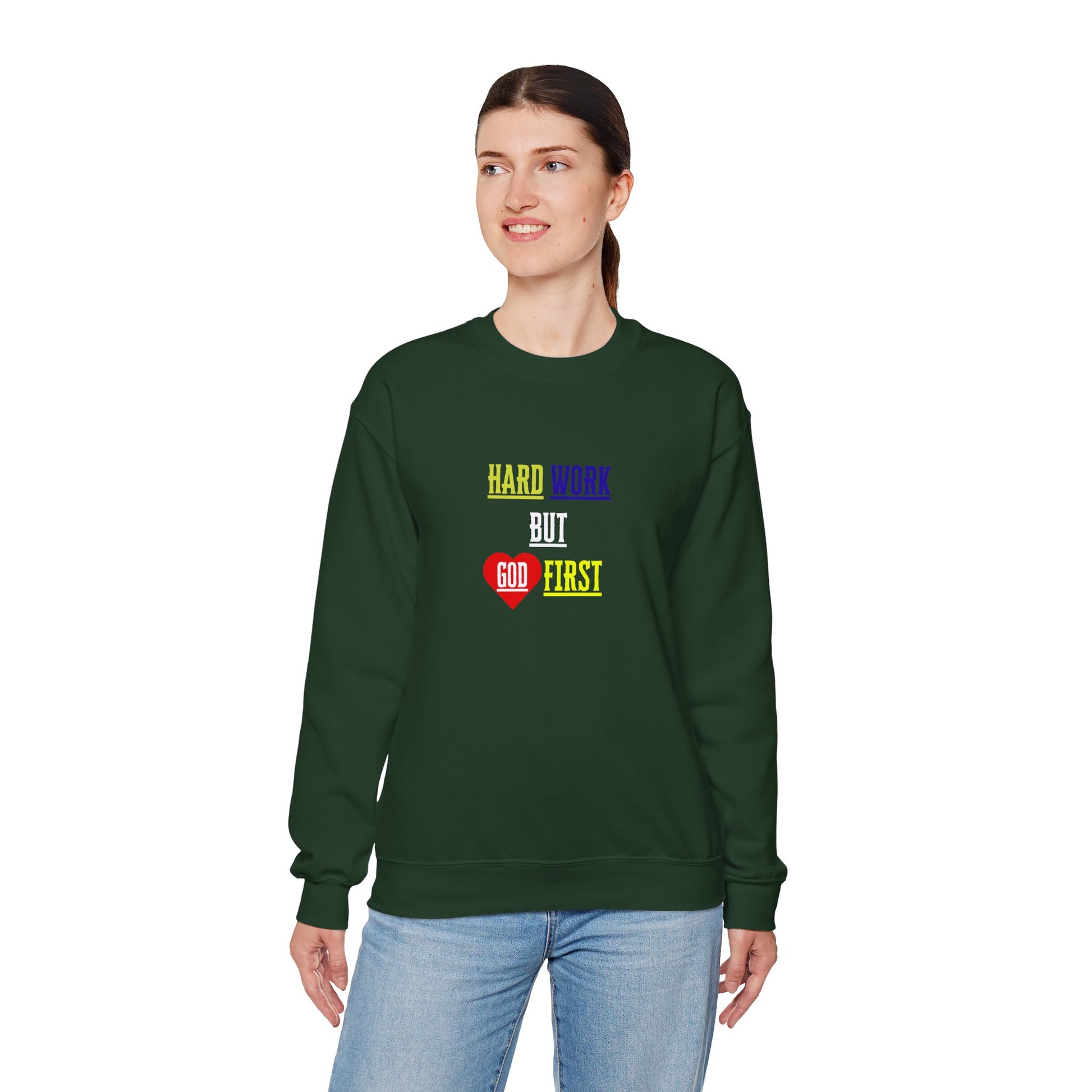 BOLD LINES Christian sweatshirt from The Original faithwear on a model