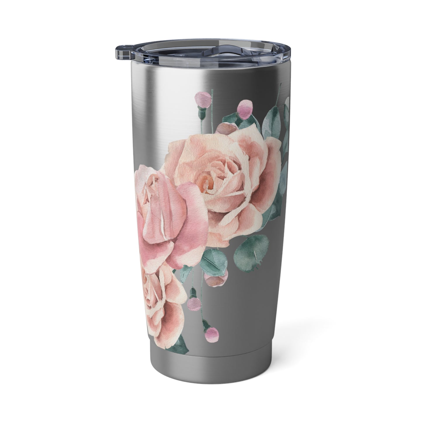 beautifull stainless steel tumbler to share love with - faith living and christian life