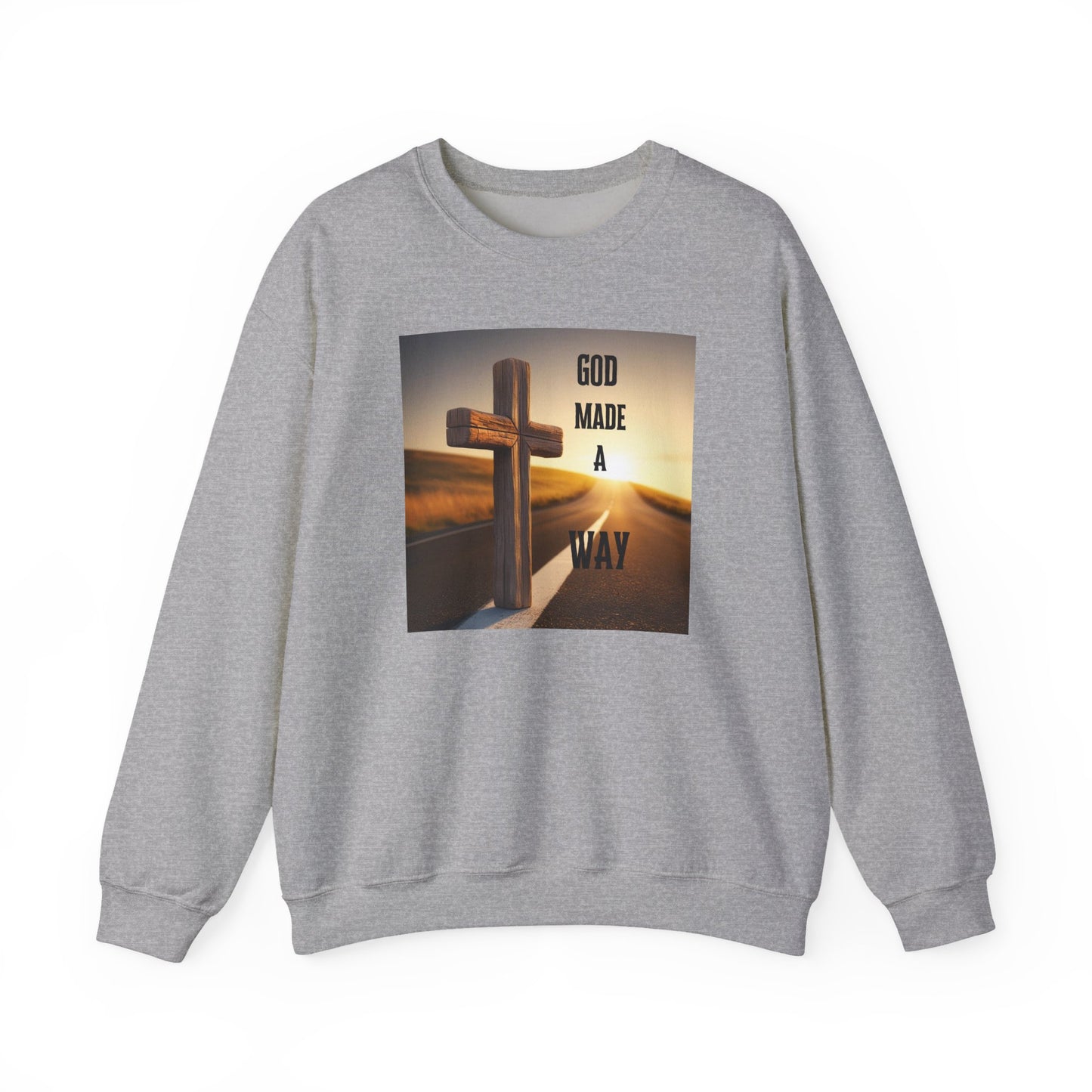 Faith-based unisex Gildan 18000 sweatshirt from The Original