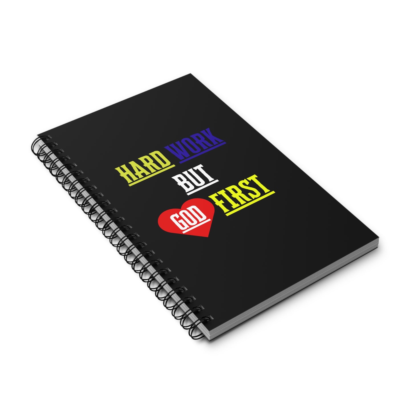 Durable spiral-bound journal with semi-gloss cover – 160 pages, 90gsm paper