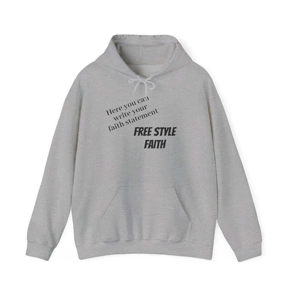 FREE STYLE FAITH Custom kristen Sweatshirt – The Original – faithwear – streetwear with purpose