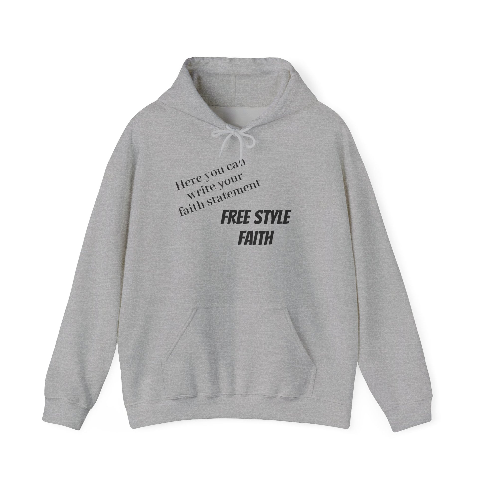 FREE STYLE FAITH Custom kristen Sweatshirt – The Original – faithwear – streetwear with purpose