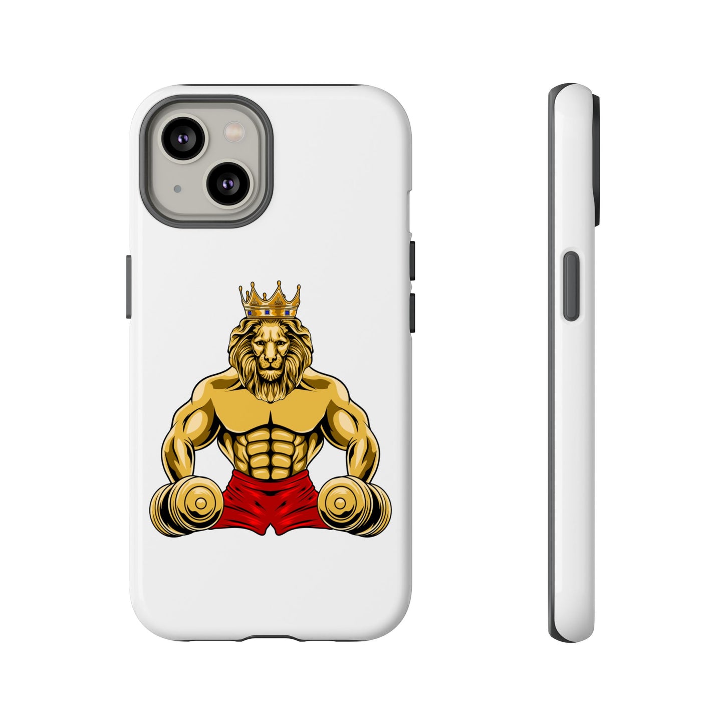 MUSCLE LION (red) Cover