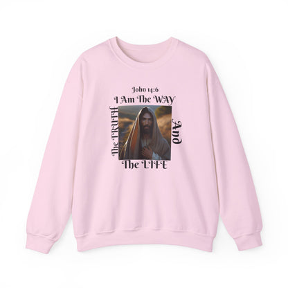 Born Again Christian Crewneck Sweatshirt - Unisex The way