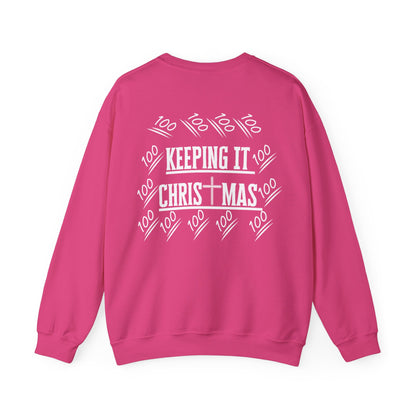 Crewneck Sweatshirt - Keeping Christ in Christmas Design