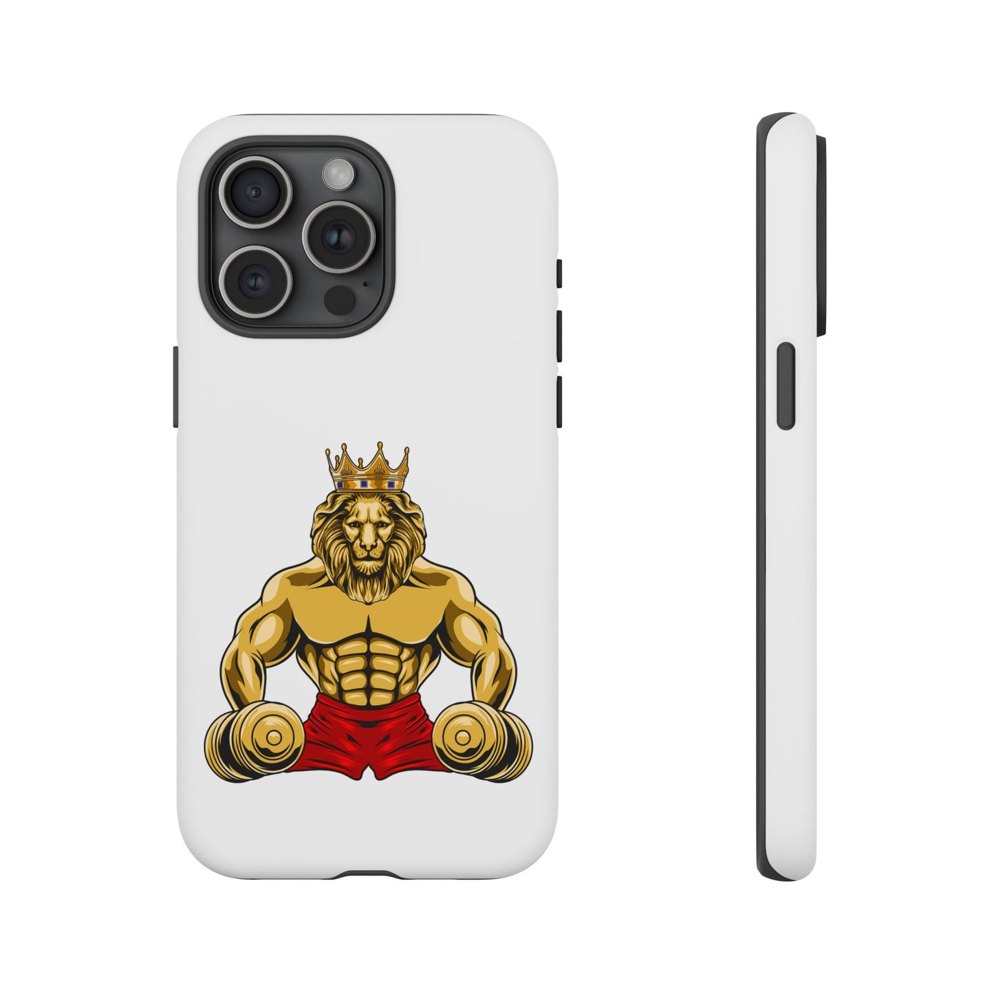 MUSCLE LION (red) Cover