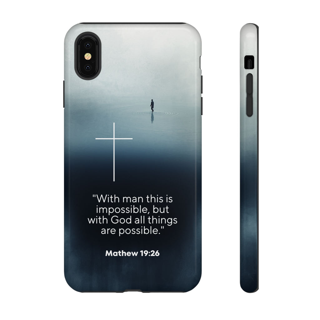 "All things possible" Tough Cases - The Original, Streetwear with purpose