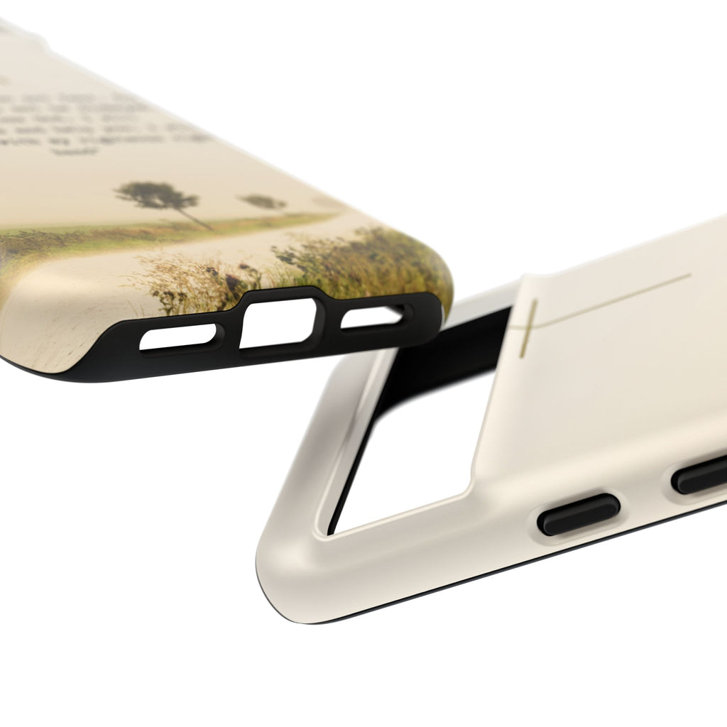 Christian Cross Phone Case with Isaiah 41:10 —The Original, Inspirational Protective iPhone Cover