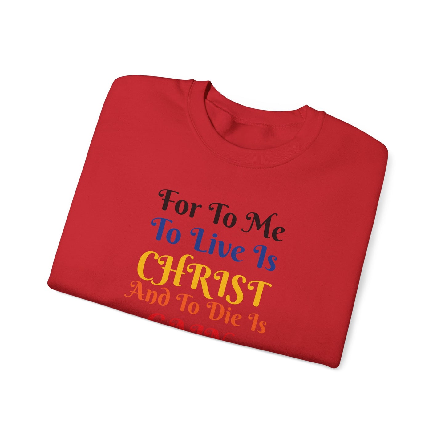 Born Again Christian Crewneck Sweatshirt - Unisex