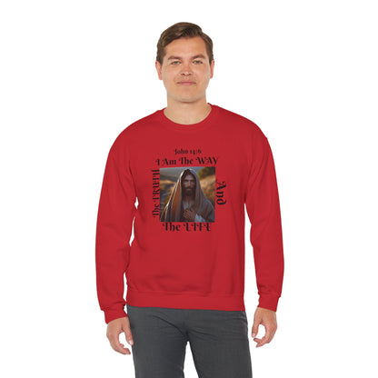 Born Again Christian Crewneck Sweatshirt - Unisex The way