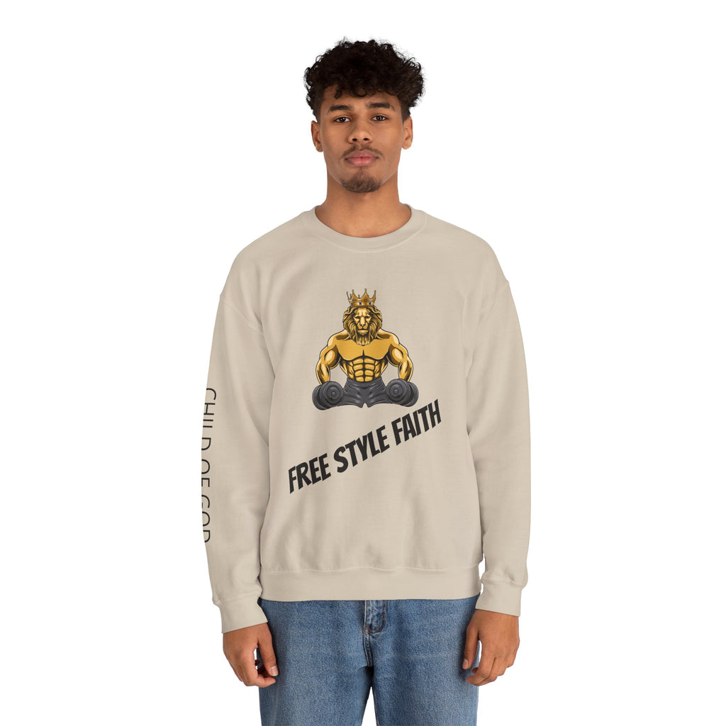 FREE STYLE FAITH Custom Kristen Sweatshirt – The Original – faithwear – streetwear with purpose