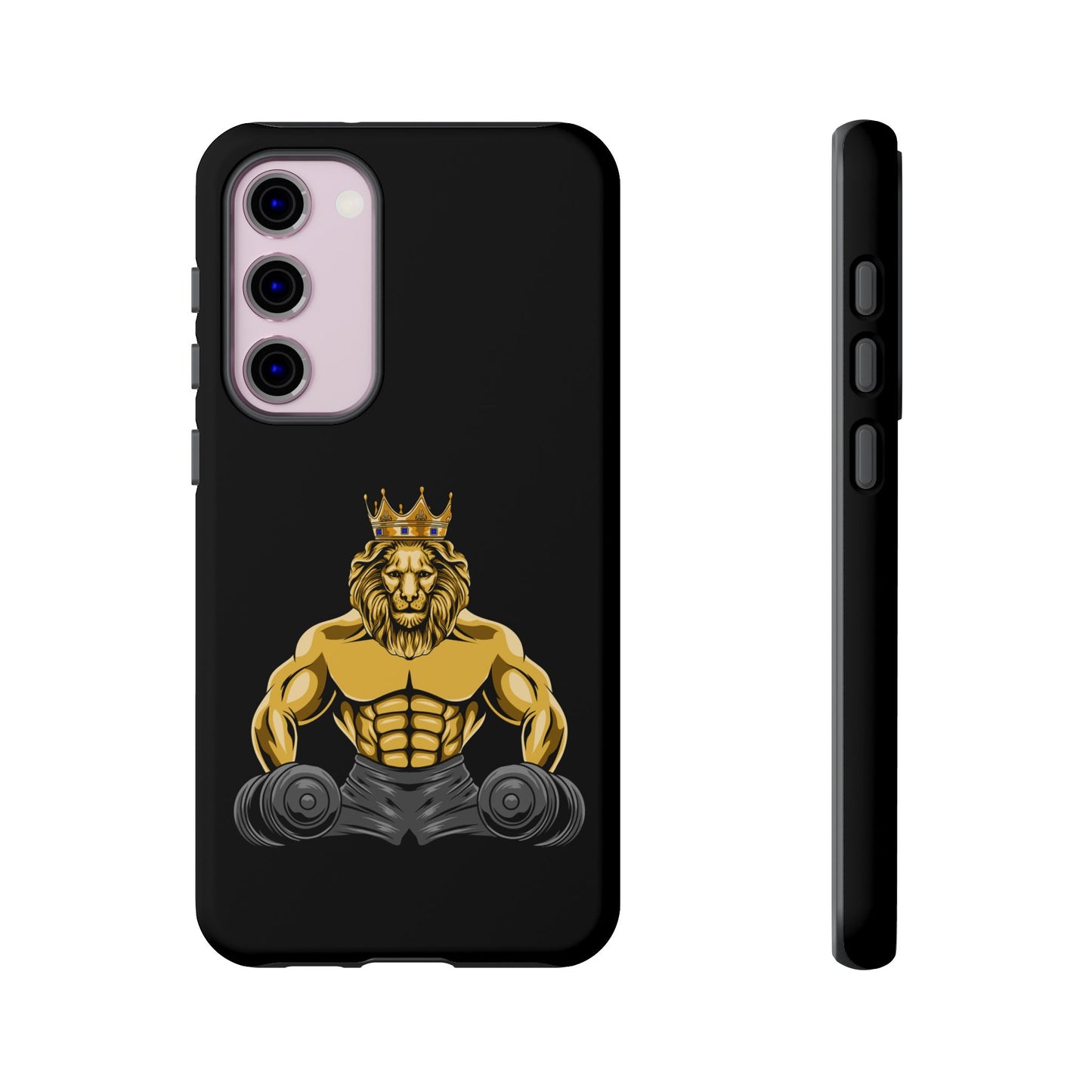 MUSCLE LION (grey) Cover