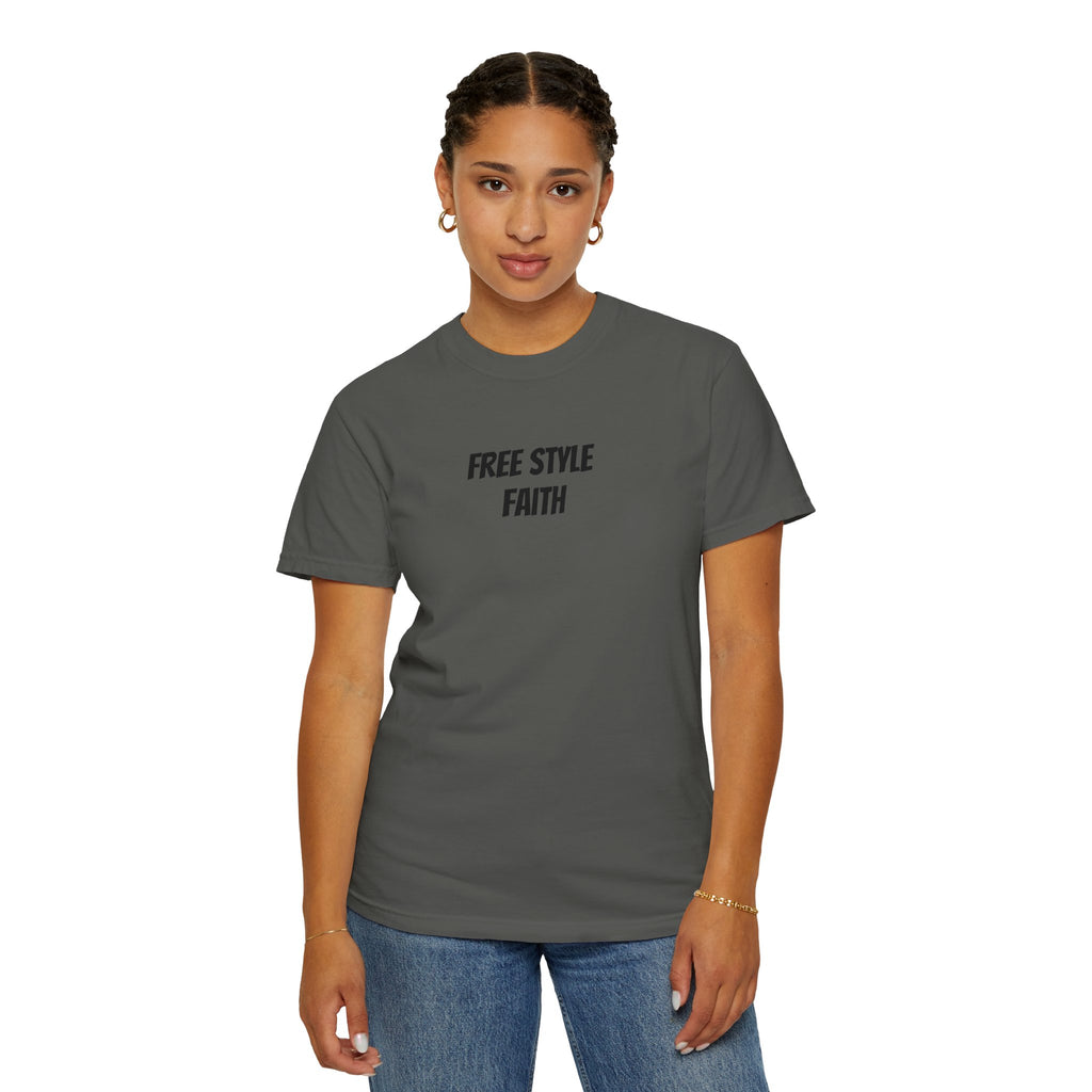 Create your faith statement T-Shirt — "Free Style Faith" Colorful Tee - The Original