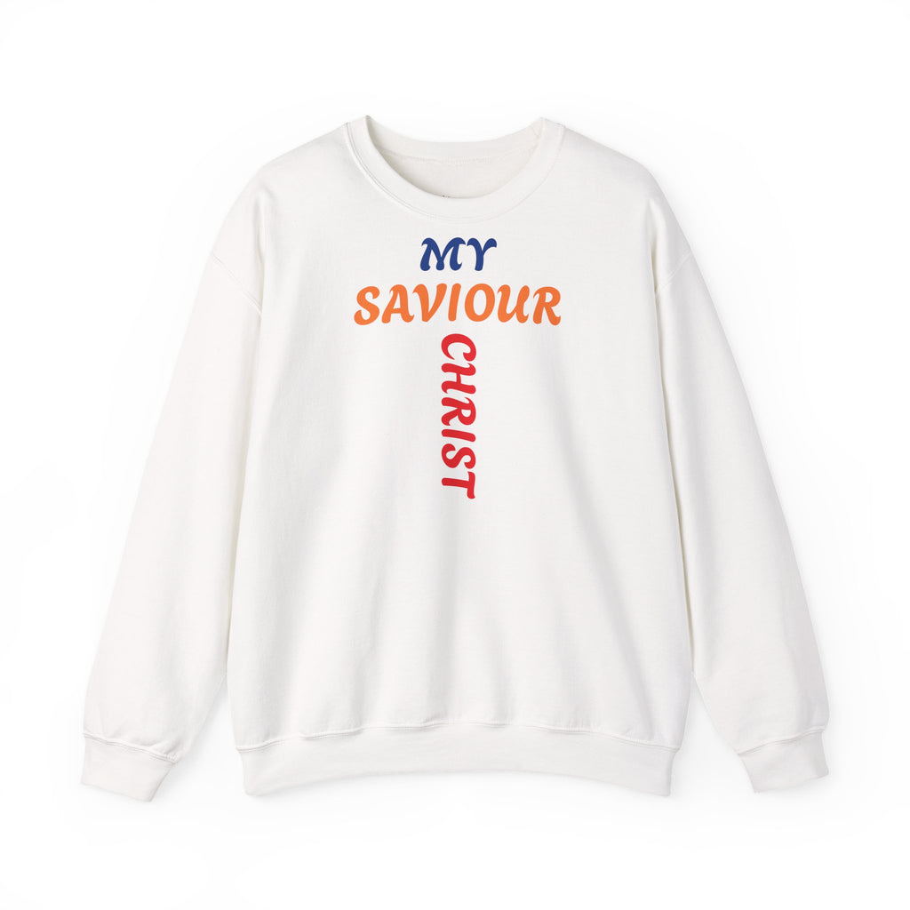 Mutige Worte: Mein Erlöser Christus – Christliches Unisex-Sweatshirt | Das Original, Faithwear