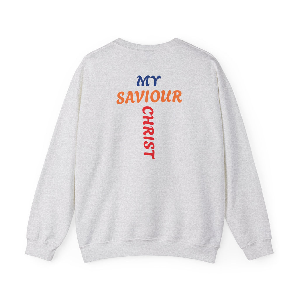Mutige Worte: Mein Erlöser Christus – Christliches Unisex-Sweatshirt | Das Original, Faithwear