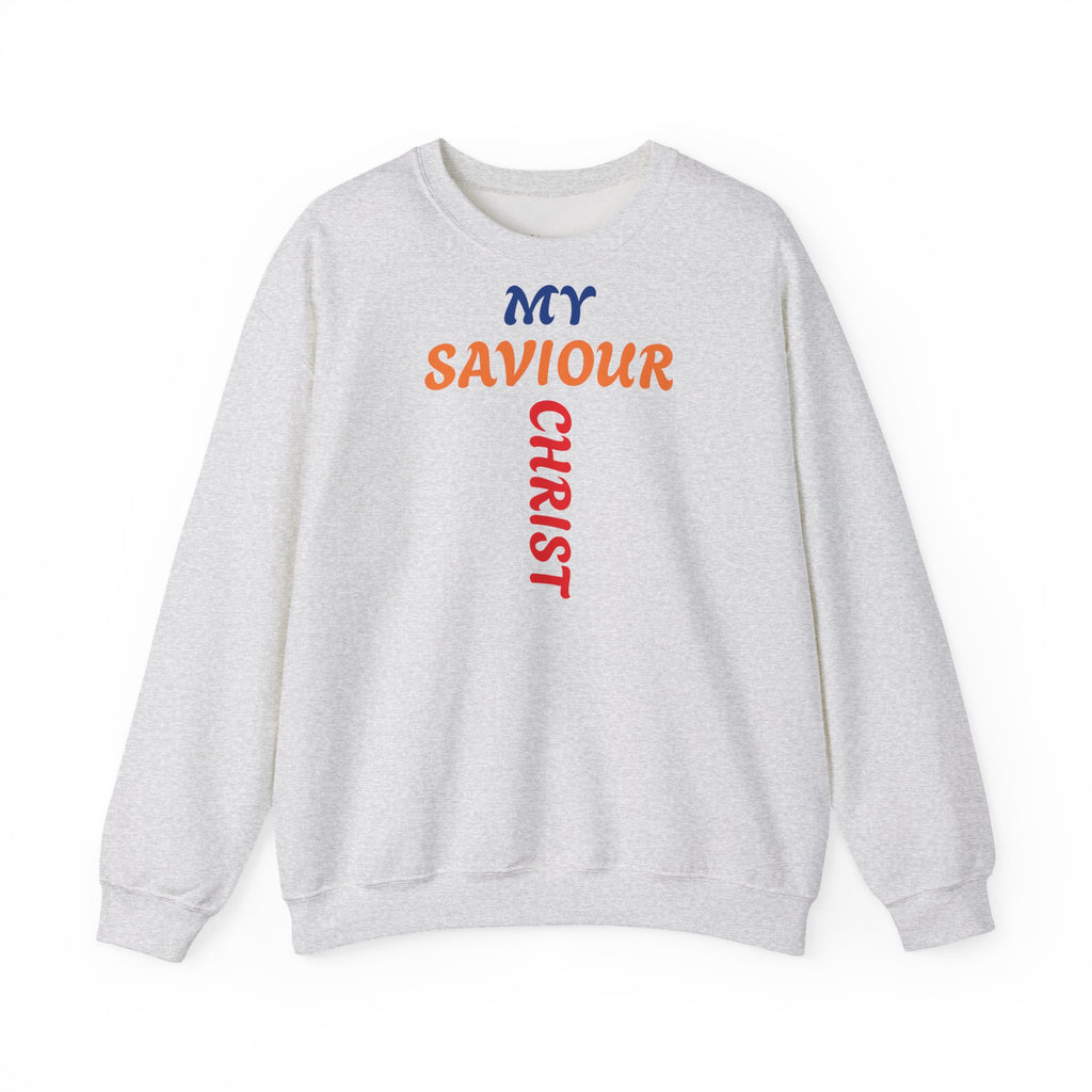 Mutige Worte: Mein Erlöser Christus – Christliches Unisex-Sweatshirt | Das Original, Faithwear