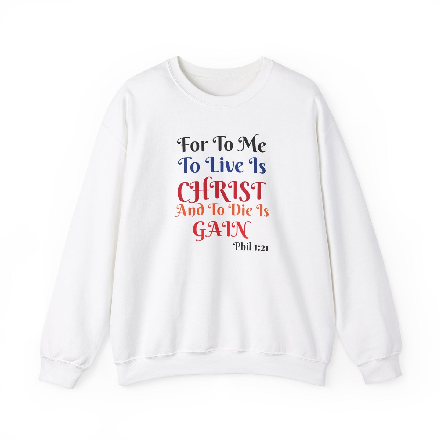 Born Again Christian Crewneck Sweatshirt - Unisex