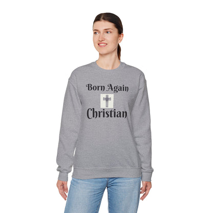 Born Again Christian Crewneck Sweatshirt - Unisex