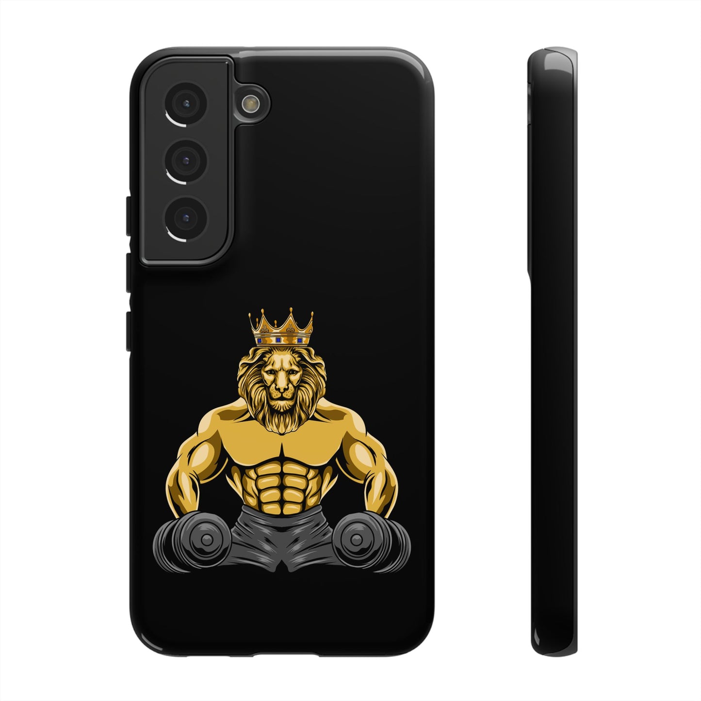 MUSCLE LION (grey) Cover