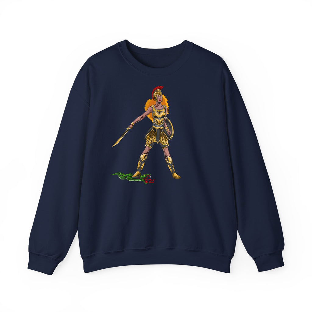 "The woman of faith" på sweatshirt
