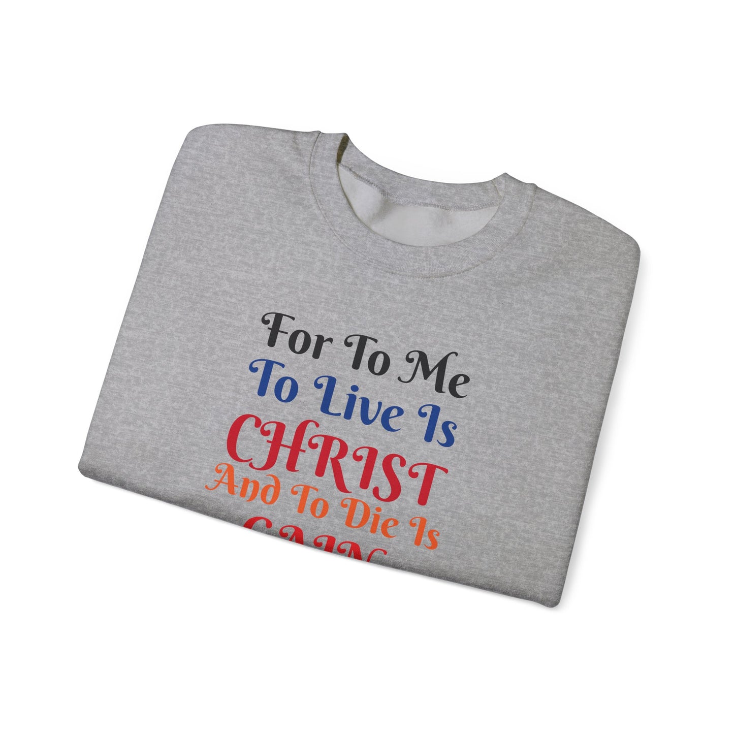 Born Again Christian Crewneck Sweatshirt - Unisex