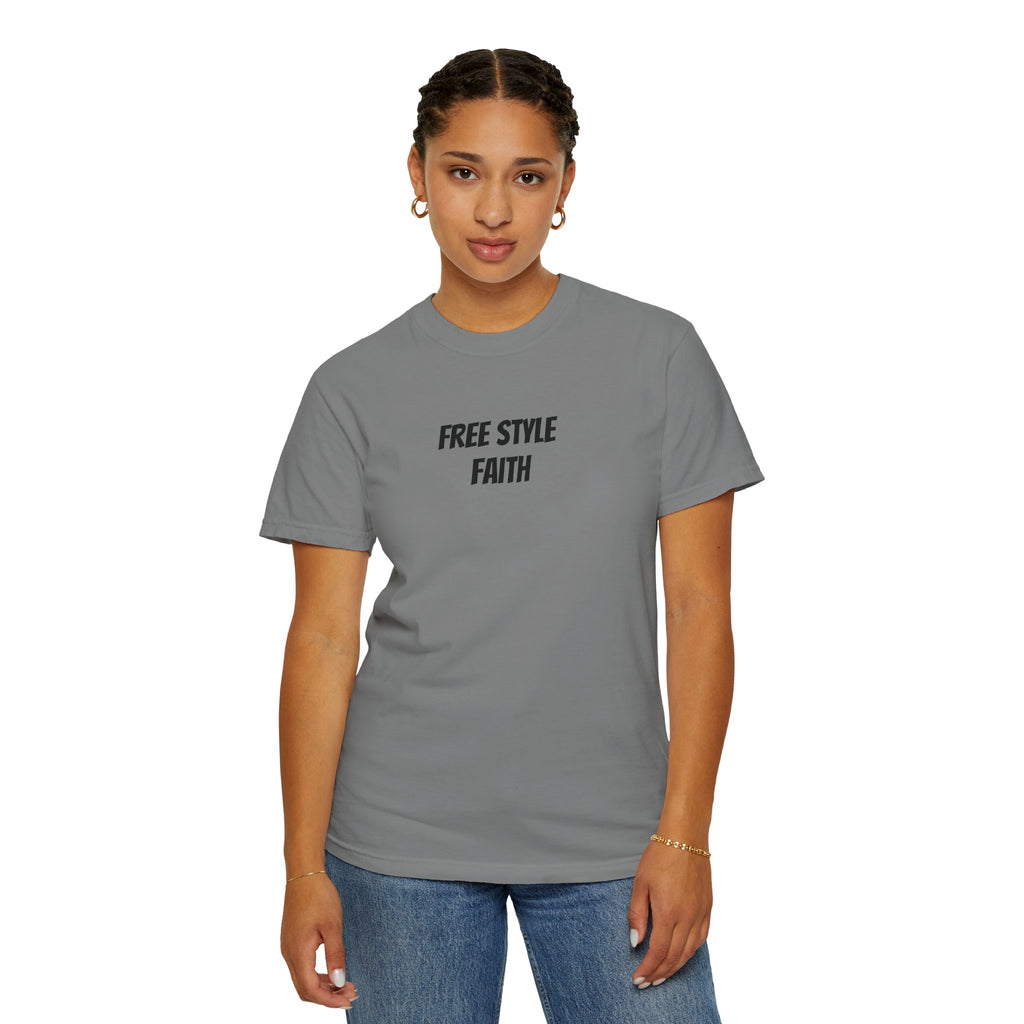 Create your faith statement T-Shirt — "Free Style Faith" Colorful Tee - The Original