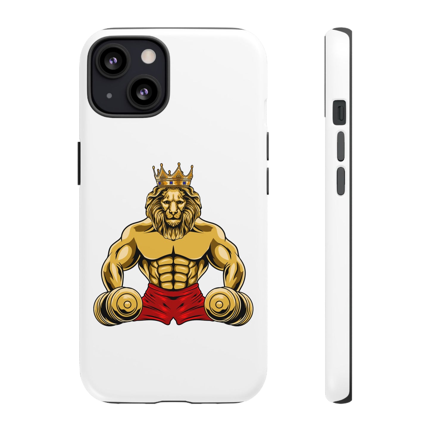 MUSCLE LION (red) Cover