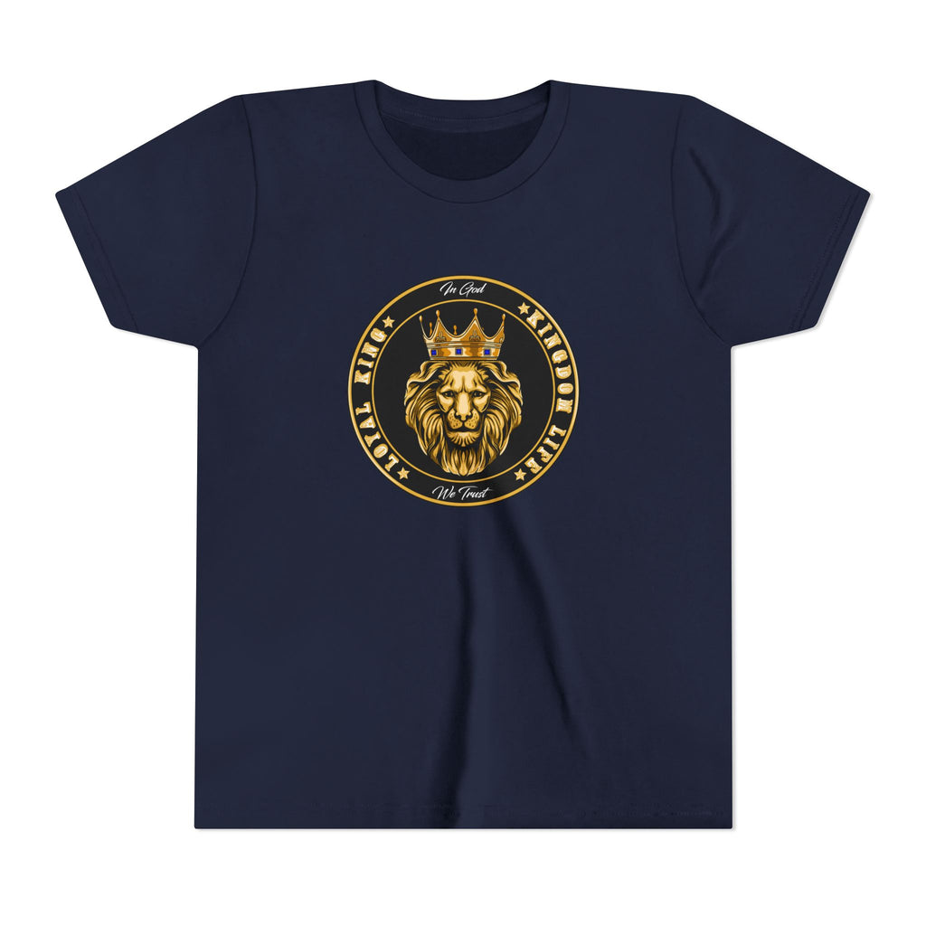  T-shirt til de unge mennesker med LOYAL KING Design – Komfort & Stil til Hele Dagen 