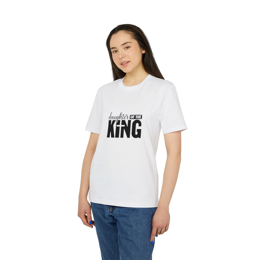 T-Shirt aus Bio-Baumwolle „Tochter des Königs“ | Das Original – Glaubenskleidung – Streetwear mit Sinn
