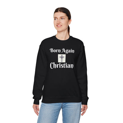 Born Again Christian Crewneck Sweatshirt - Unisex