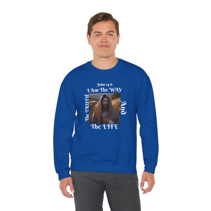 Born Again Christian Crewneck Sweatshirt - Unisex The way