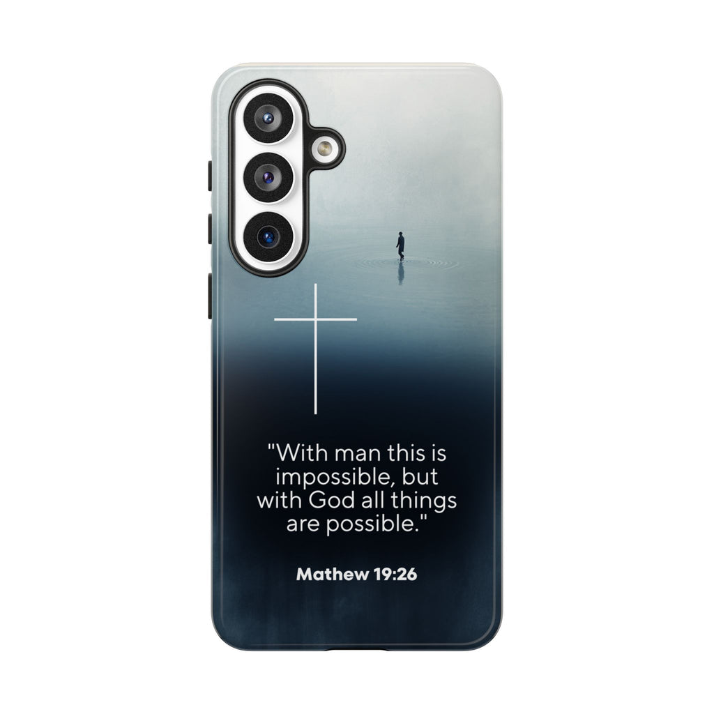 "All things possible" Tough Cases - The Original, Streetwear with purpose