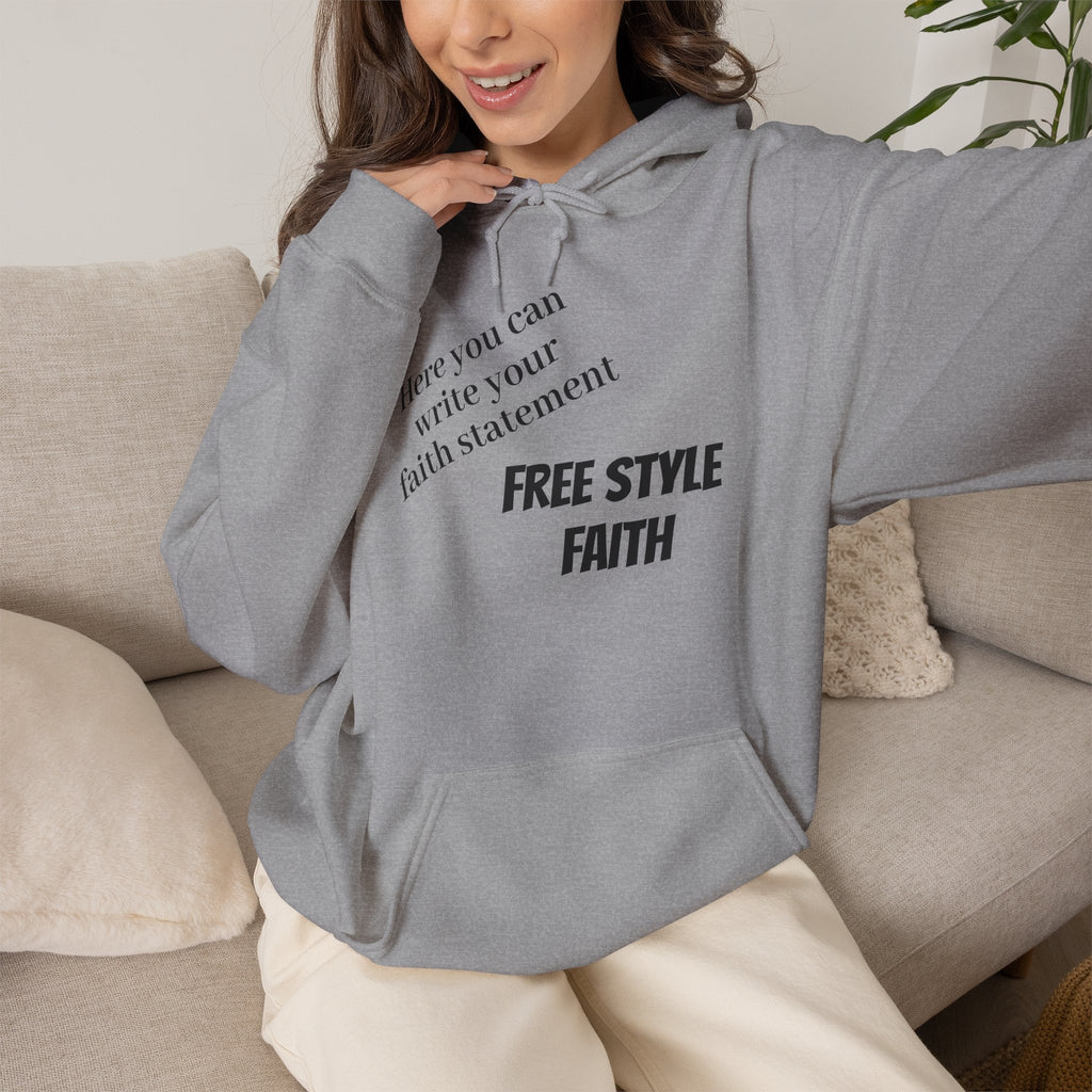 FREE STYLE FAITH Custom kristen Sweatshirt – The Original – faithwear – streetwear with purpose